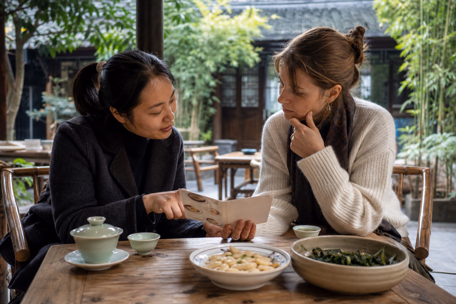 A slower Chengdu, with food needs remembered