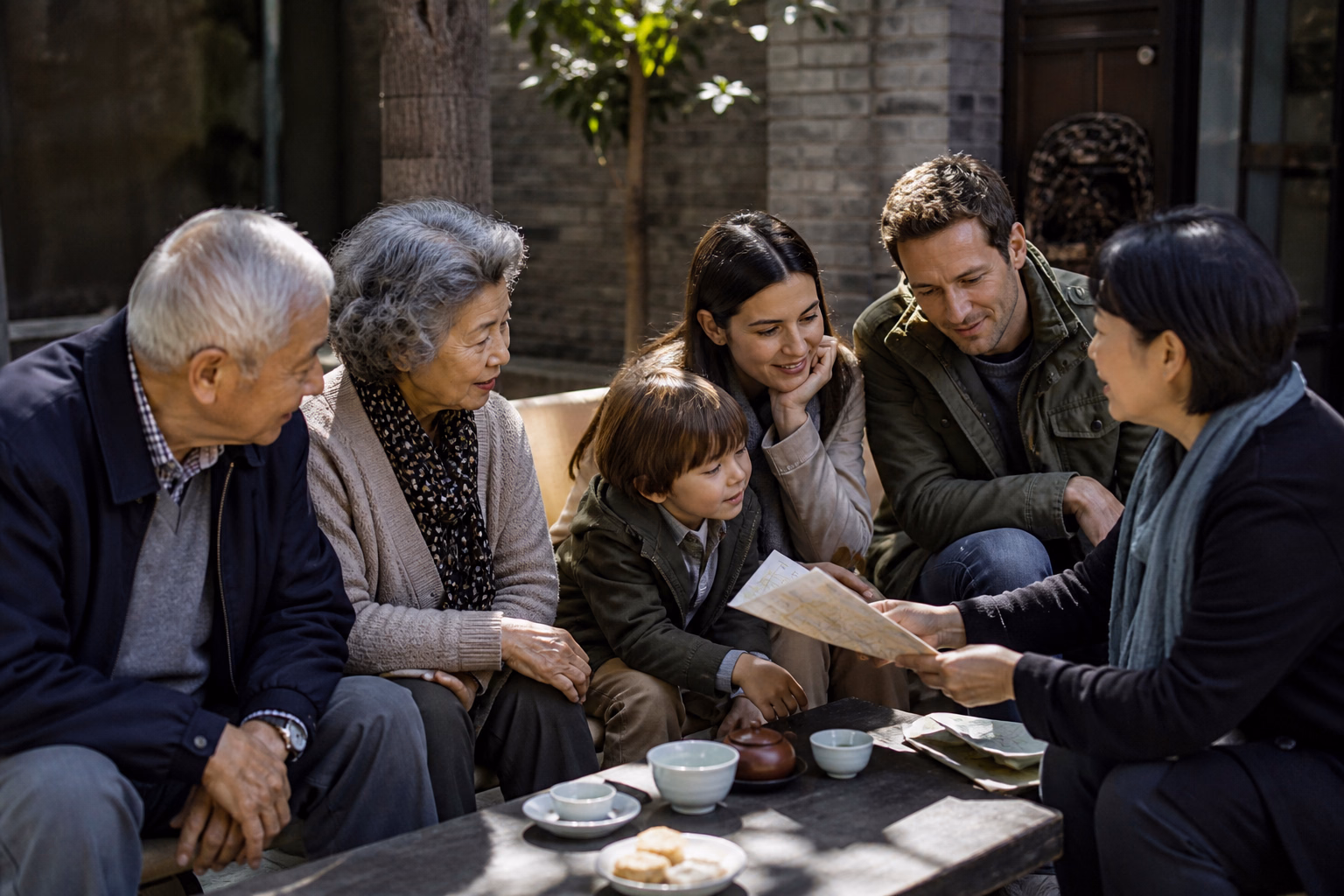 Beijing at three generations’ pace