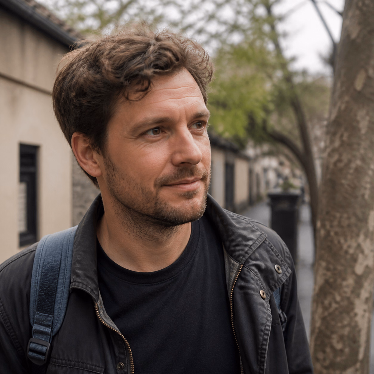 Portrait of traveler Daniel K.